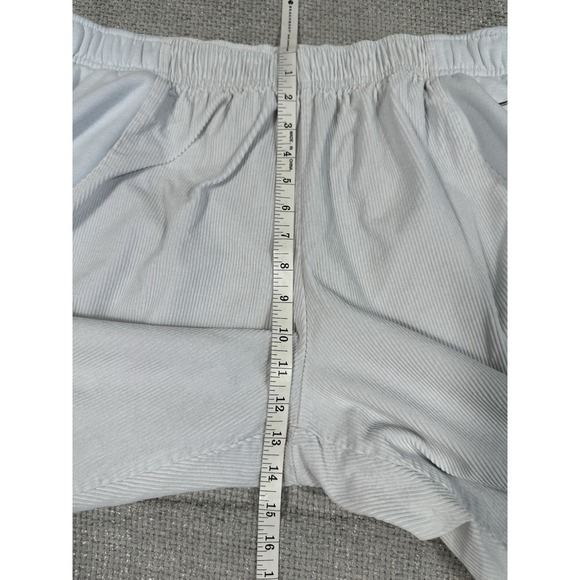 Nike Air Joggers Womens 2XL Platinum High Waisted Corduroy Fleece‎ Pants - Picture 8 of 12